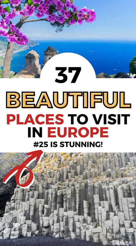 37 Most Beautiful Places In Europe Beautiful Places In Spain, Europe Itinerary, Places To Visit In Europe, Beautiful Places In Japan, Best Places In Europe, Loire Valley France, Places In Switzerland, Lake District England, Places In Spain