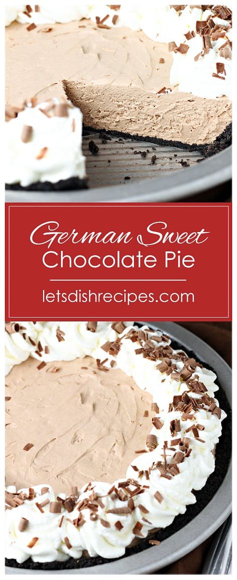 German Sweet Chocolate Pie German Chocolate Cream Pie, German Chocolate Pudding, Cool Whip Chocolate Pudding Pie, German Chocolate Brownie Pie, No Bake German Chocolate Pie, Sweet Chocolate Pie, 12 Tomatoes German Chocolate Pie, Bakers German Sweet Chocolate Pie, Coconut Pecan German Chocolate Pie