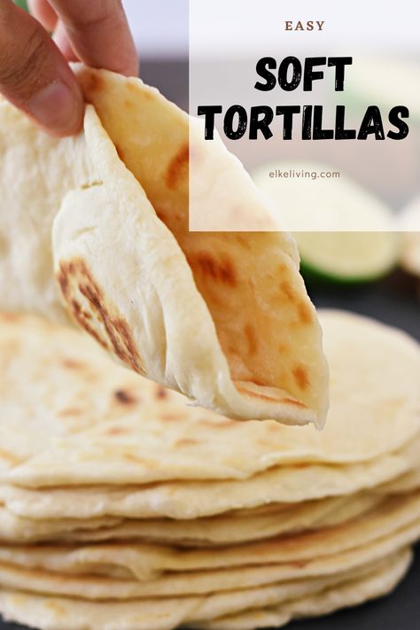 Vegetarian Fajitas, Mexican Dinners, Yeast Free Breads, Homemade Tortilla, How To Make Tortillas, Tortilla Shells, Homemade Flour Tortillas, Stuffed Shells Recipe, Mexican Dinner