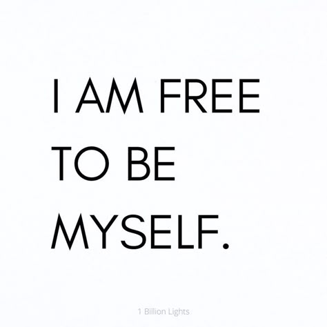 Free Myself Quotes, I Am In Love With Myself, I Am Authentic, Im Free Quotes, Independent Affirmation, I Am Free Quotes, Freedom Quotes Life Be Free, I Am My Priority, Being Myself Quotes