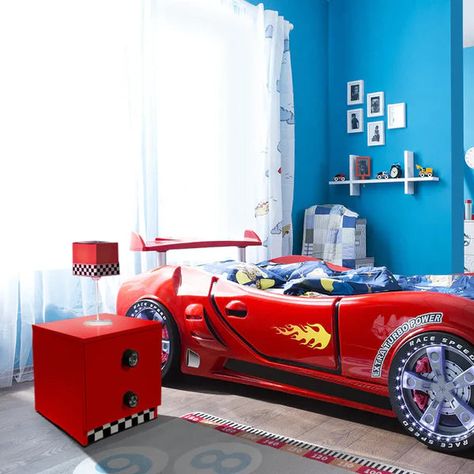 Race car toddler room