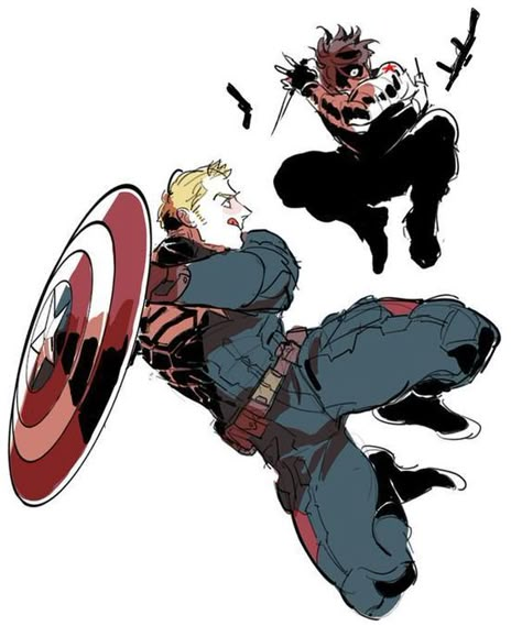 Captain America Winter Soldier Captain America And Winter Soldier, Stucky Fanart, Marvel Fan Art, Arte Dc Comics, Marvel Vs, Marvel Fan, Marvel Funny, Superhero Art, 영감을 주는 캐릭터