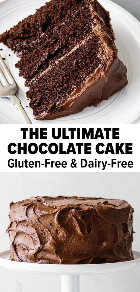 Snack Bar Recipes, Paleo Chocolate Cake, Dairy Free Bread, Paleo Cake, Cake Light, Dairy Free Snacks, Dairy Free Cake, Postre Keto, Dairy Free Breakfasts