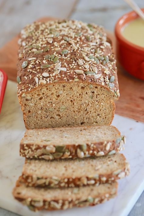 Irish Brown Bread Recipe, Irish Brown Bread, Brown Bread Recipe, Bread Head, Irish Bread, Bigger Bolder Baking, Oatmeal Bread, Real Bread, Brown Bread