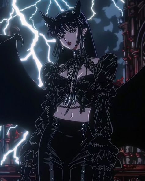 Vampire Devil Queen AI Generated / Midjourney #ai #midjourneyart #midjourney #vampire #devil #demon #retroanime #vintageanime #80sanime #darkanime Vampire Powers, Aesthetics Pfp, Carpe Noctem, Vampire Girl, Teacher Board, Devil Girl, Vampire Queen, Discord Pfp, Vampire Art