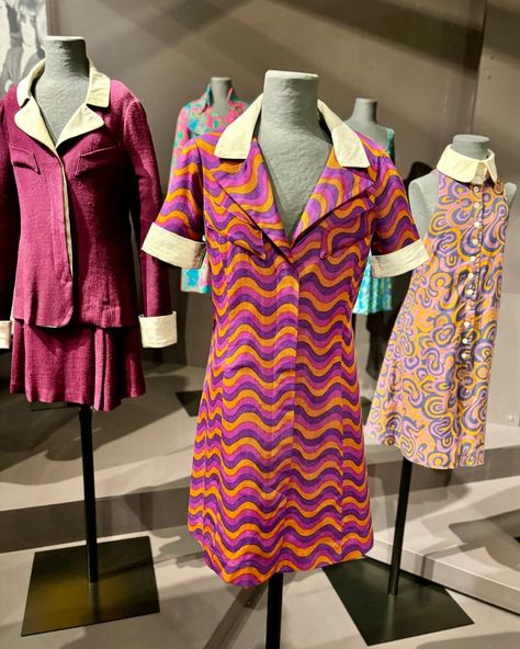 The Fold Line Visit 🧐⁠ ⁠ Fancy a tour around the Fashion + Textile Museum in London? I visited The Biba Story: 1964 - 1975 exhibition and have done a little write-up about my trip - including pattern matches for some of my favourite pieces from this iconic display. ⁠ ⁠ It's a must for any Biba girl or wannabe Biba girl or vintage lover 👗⁠ ⁠ Find a link to the blog in our bio 🔗 Biba 60s, Biba Fashion, Style Moodboard, Textile Museum, The Fold Line, The Fold, Pattern Matching, Textiles Fashion, My Trip