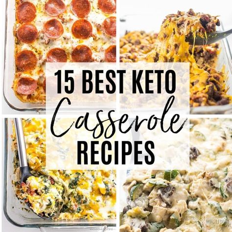 15 Best Low Carb Keto Casserole Recipes For EASY Dinners | Wholesome Yum Low Carb Hotdish Recipes, Taste Of Home Low Carb Recipes, Low Carb Casserole Recipes, Low Carb Casserole, Keto Casserole Recipes, Low Carb Chicken Casserole, Fitness Meal Prep, Keto Chicken Casserole, Keto Casseroles