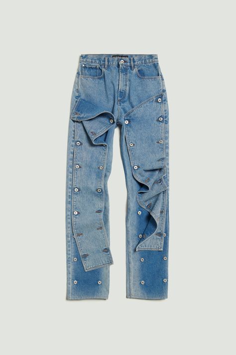 Snap Off Jeans Heavy SW Blue Closet Diy, Y Project, Jean Pants, Diy Upcycle, Trousers Pants, Vintage Pants, Trouser Pants, African Clothing, Mens Bottom