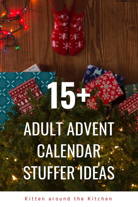 Advent Calender Filler Ideas, Diy Advent Calendar Gift Ideas, Diy Advent Calendar Fillers, Calender Gift, Gift Advent Calendar, Christmas Crafts Kids Ornaments, Advent Calendar For Men, Adult Advent Calendar, Advent Calendar House