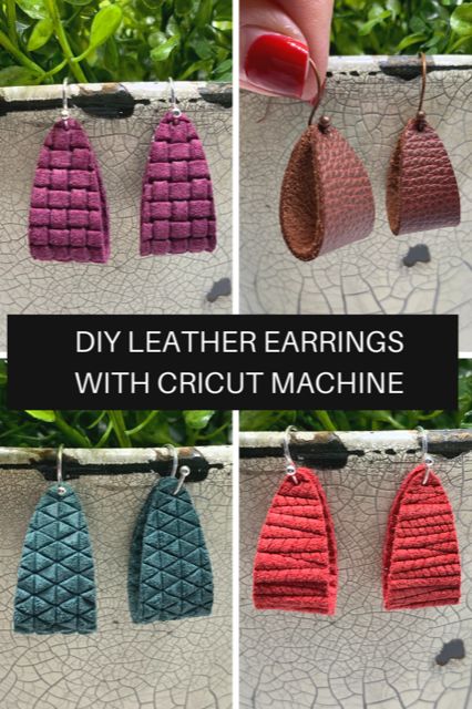 Aesthetics Jewelry, Cricut Jewelry, Leather Hoop Earrings, Hoop Earrings Diy, Piercings Jewelry, Denim Earrings, Handmade Leather Jewelry, Diy Leather Earrings, Faux Leather Bracelets