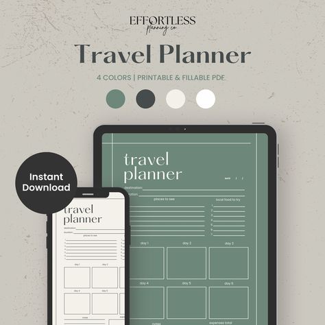 Travel Planner, Vacation Planner, Trip Itinerary, Travel Journal Digital Planner Template for Goodnotes on Ipad, Printable Letter PDF Pages travelplannertemplate #routineplanner #bestplanners🌼 Digital Planner Template, Travel Planner Template, Hobonichi Planner, Vacation Planner, Routine Planner, Journal Digital, Best Planners, Trip Itinerary, Printable Letters