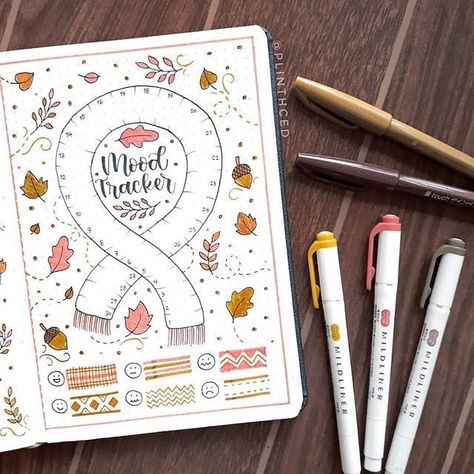 November mood tracker Period Journal, Journal D'inspiration, Weekly Log, Cozy Mood, Bullet Journel, Bullet Journal Mood Tracker Ideas, Bullet Journal Tracker, Journaling Inspiration, Kawaii Pens