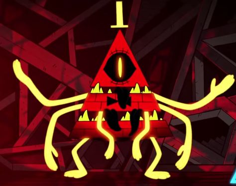 Anna Cattish, Gravity Falls Bill Cipher, Fall Artwork, Fall Boards, Gravity Fall, Gravity Falls Bill, Villain Character, Gravity Falls Art, Bill Cipher