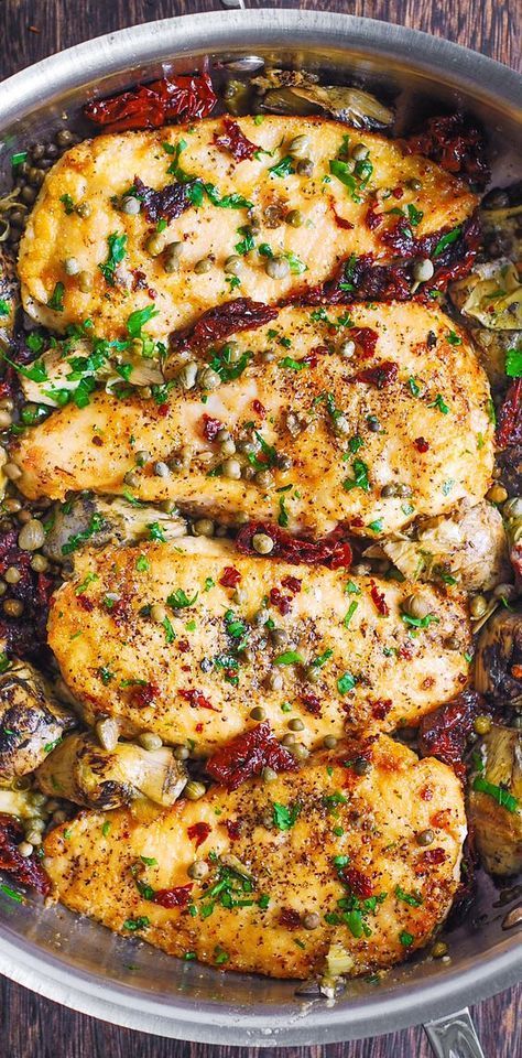 Mediterranean Chicken Breast, Mediterranean Chicken Recipes, Chicken Italian, Mediterranean Recipes Healthy, Mediterranean Diet Recipes Dinners, Chicken Tonight, Mediterranean Diet Meal Plan, Easy Mediterranean Diet Recipes, Mediterranean Diet Plan