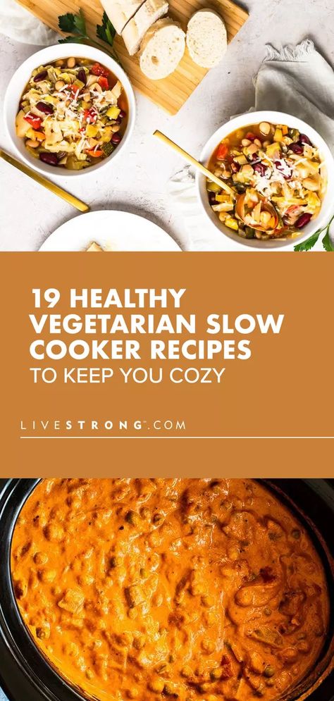 Vegetarian Slow Cooker Meals, Slow Cooker Vegetarian Recipes, Slow Cooker Soup Vegetarian, Vegetarian Stew, Vegetarian Slow Cooker, Slow Cooker Beans, Vegan Crockpot Recipes, Vegan Slow Cooker Recipes, Vegetarian Slow Cooker Recipes