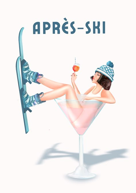 Après+Ski+Print,+Alpine+Wall+Decor,+Pastel+Poster,+Winter+Digital+Art,+Mountain+Lodge+Decor,+Pastel+Room+Decor,+Retro+Ski+Poster+Wall+Decor+y+Estelle+Designs Skiing Graphic Design, Apres Ski Illustration, Retro Ski Poster, Skiing Illustration, Mountain Lodge Decor, Winter Digital Art, Ski Illustration, Wall Decor Pastel, Ski Apres