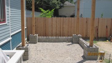 Cinder Block String Lights, Diy Cinderblock Pergola, Cinder Block Deck Base, Cinder Blocks Around Chicken Coop, Diy Outdoor Fireplace Cinder Blocks, Diy Plant Shelf Outdoor Cinder Blocks, Patio Blocks, Natural Bug Repellent, Cinder Block