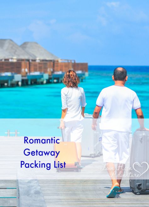 Romantic Getaway Packing List | Love Hope Adventure Romantic Getaway Packing List, Intimacy In Marriage, Better Relationship, Breathable Clothes, Romantic Getaway, Going On A Trip, Formal Shoes For Men, Romantic Travel, Romantic Gift