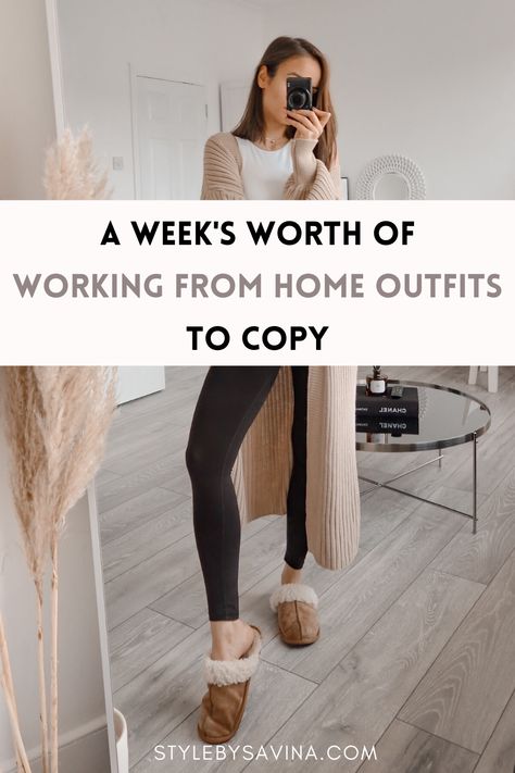 work from home outfit ideas Home Outfit Women, Comfy Work From Home Outfits, Around The House Outfit, What To Wear At Home, Home Outfit Ideas, Lounge Wear Outfit, Work From Home Outfit Ideas, Matching Loungewear Set, Wfh Outfits