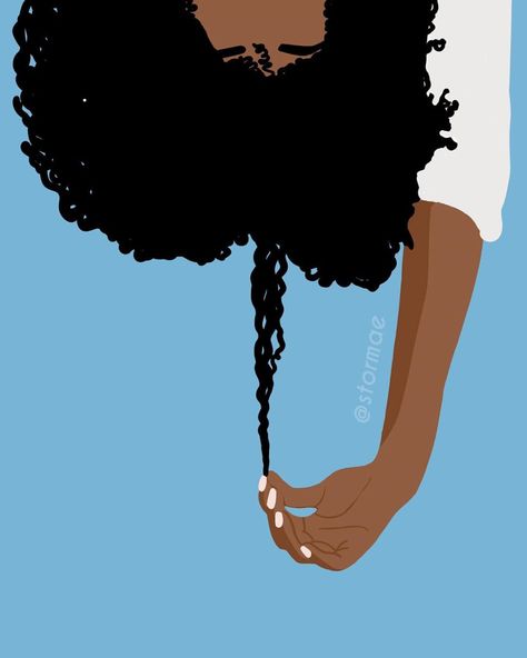 stormy mae 🌻 illustrator (@_stormae) • Instagram photos and videos Natural Hair Art, Afrocentric Art, Black Art Painting, Illustration Art Girl, Black Artwork, Black Cartoon, Black Love Art, Black Art Pictures, American Woman