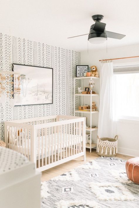 Boho Baby Boy Nursery – Ash N' Fashn Boho Baby Boy, Bohemian Nursery, Baby Room Design, Nursery Inspo, Nursery Baby Room, Gender Neutral Nursery, Baby Bedroom, Baby's Room, Nursery Inspiration