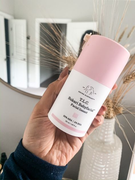 TLC baby sukari Drunk Elephant Baby Facial, Drunk Elephant Products, At Home Facial, Elephant Skincare, Skin Hacks, Drunk Elephant Skincare, Home Facial, Skincare Mask, Aha Bha