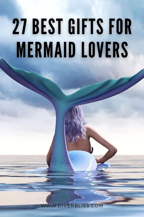 Do you love mermaids or know anyone who is obsessed with them? If you’re looking for cool mermaid presents for women, then continue reading for the best gifts for mermaid lovers. This list of best mermaid gifts for women will give you an idea on what to get the ocean lover in your life. Mermaid Captions, Mermaid Poems, Little Mermaid Quotes, Mermaid History, Mermaid Spells, Mermaid Scales Tattoo, Mermaid Stories, Mermaid Coloring Book, Mermaid Pose