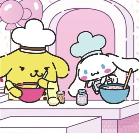 Pompompurin And Cinnamoroll, Collage Scrapbook, Hello Kit, Sanrio Wallpaper, Baby Deer, Discord Server, Cartoon Tv, Sanrio Characters, Fallen Angel