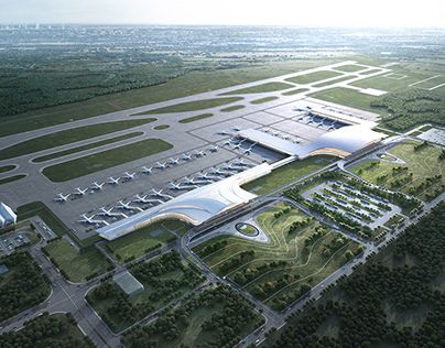 Check out new work on my @Behance profile: "Sanhe Airport" http://be.net/gallery/117969179/Sanhe-Airport Modern Airport Design, Future Airport, Airport Landscape Design, Airport Design Architecture, Concept Airport, Airport Design Architecture Concept, Futuristic Airport, Transportation Architecture, Airport Landscape