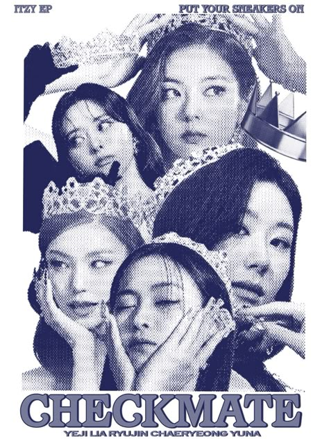 Koop Poster, Room Posters Kpop, Y2k Graphic Design Posters, Poster Prints Kpop, Retro Poster Kpop, Kpop Poster Ideas, Itzy Y2k, K Pop Poster, Pastel Graphic Design