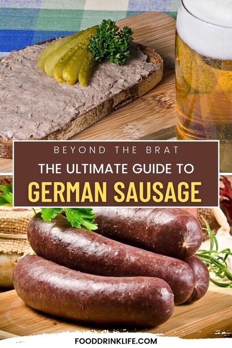 Beyond the brat: The ultimate guide to German sausage German Meatloaf, Bratwurst Sausage, German Sausage, Known And Loved, Blood Sausage, Octoberfest Food, Meat Steak, Beef Sausage, Homemade Sausage