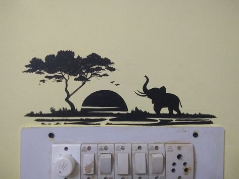 Switch board painting s Drawing On Switchboard, Swichbord Drawing, Creative Switch Board Art, Switch Board Art Ideas, Switchboard Painting, Switch Board Painting, Switchboard Art, Switch Board Art, Cartoon Wall Painting