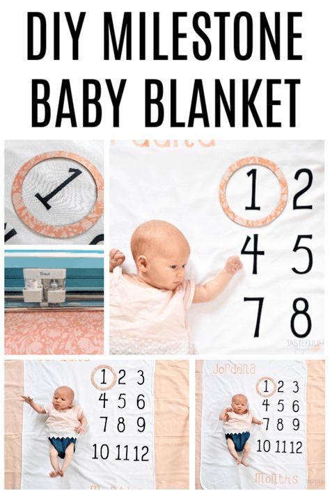 Make Your Own Blanket, Milestone Blankets, Child Sleep, Pictures Friends, Baby Milestones Pictures, Monthly Pictures, Baby Boy Swag, Diy Bebe, Baby Milestone Blanket