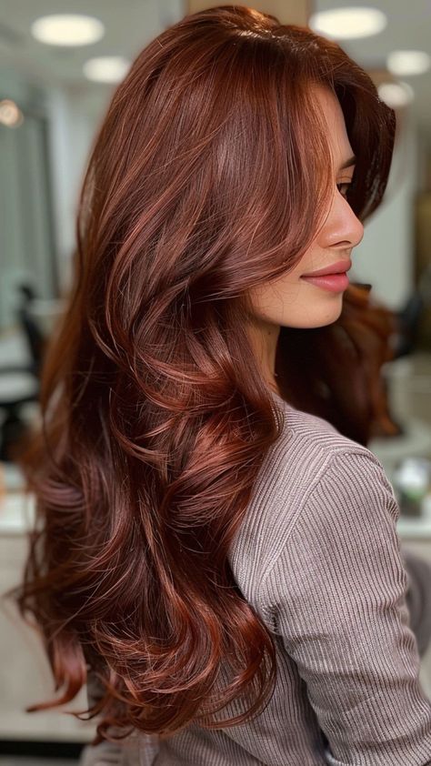 Auburn Caramel Hair, Natural Looking Auburn Hair, Pale Auburn Hair, Natural Hair Colors For Pale Skin, Rich Red Hair Color Dark Auburn, Auburn Hair Color Pale Skin, Rich Chestnut Hair, Red Tone Hair Color, Autumn Aesthetic Hair