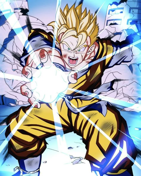 Gohan (Del Futuro SSJ) Future Gohan Wallpaper, San Gohan, Future Gohan, Ball Drawing, Son Gohan, Dragon Ball Super Goku, Dbz Art, Dragon Ball Image, Dragon Ball Super Manga