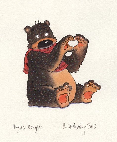 Bear Illustration, Children's Picture Books, Bear Art, Bear Cartoon, Mama Bear, Caricatures, Brown Bear, Baby Cats