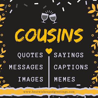 42 Best Cousin Quotes Sayings Messages and Captions for Instagram Captions Cousin Instagram Messages Quotes Quotes About Cousins Memories, Cousins Day Out Captions, Best Cousin Quotes Funny Hilarious, Cousins Wedding Caption, Cousin Birthday Quotes Funny, Cousins Quotes Funny Hilarious, Cousin Sayings, Cousins Quotes Funny, Quotes For Cousins