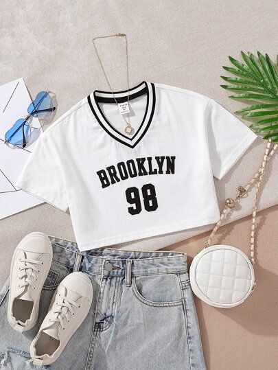 Clothes 11-12, Clothes Ideas For Teenagers, Crop Tops For Kids, Adrette Outfits, Shirts Crop, Cute Dress Outfits, Casual Preppy Outfits, Shein Outfits, Trendy Outfits For Teens