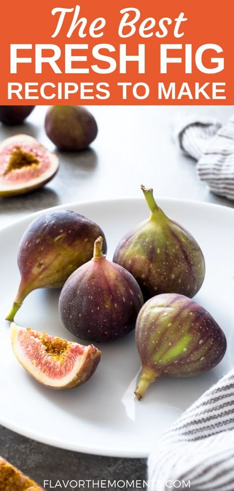 We're sharing a collection of the best fresh fig recipes to make this summer. Celebrate fig season with 27 of the Best Fig Recipes! Grilled Figs Recipes, Breakfast Fig Recipes, Things To Do With Fresh Figs, How To Eat A Fresh Fig, Easy Fig Recipes Fresh, How To Dry Fresh Figs, Black Figs Recipes, Black Fig Recipes, Paleo Fig Recipes