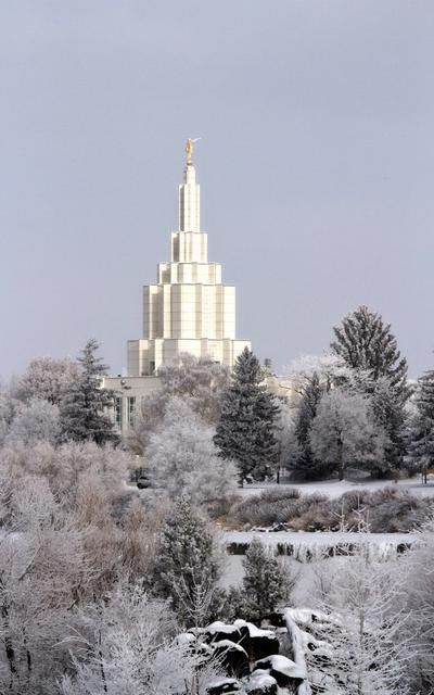 Idaho Falls Idaho Temple Lds Temple Wallpaper, Temple Wallpaper, Idaho Falls Temple, Lds Temple Pictures, Temple Lds, Mormon Temples, Salt Lake Temple, Temple Pictures, Church Pictures