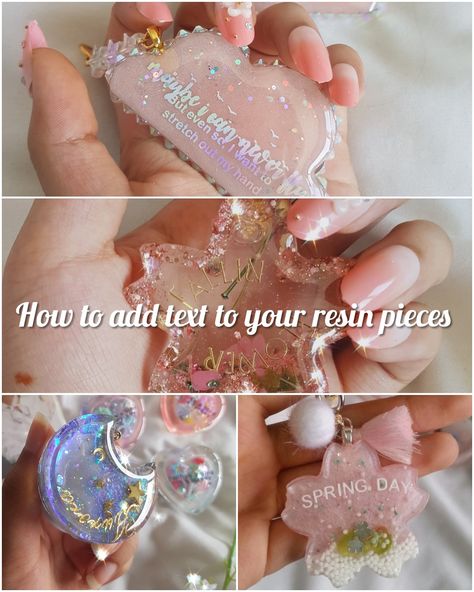 Go check out my new blog post ! Writing In Resin, How To Put Names In Resin, Engraving On Resin, How To Put Words In Resin, How To Write On Resin, How To Use Uv Resin, Writing On Resin, Resin Shaker Ideas, Resin Memorial Ideas