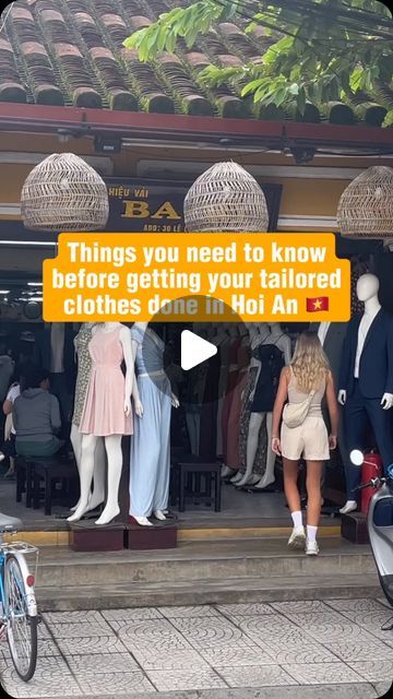 Meetup Vietnam on Instagram: "✂️ Top things to know about getting tailored clothes in Hoi An! From timing to materials, get the best tips for your custom outfits.

#MeetUpHoiAn #solotravel #hoian #hoianancienttown #bucketlist #backpackingvietnam #vietnamitinerary #thingstodoinvietnam" Hoi An Tailor Clothes, Vietnam Travel Outfit, Vietnam Outfit, Vietnam Clothing, Hoi An Tailor, Vietnam Clothes, Vietnam Itinerary, Vietnam Backpacking, Custom Outfits