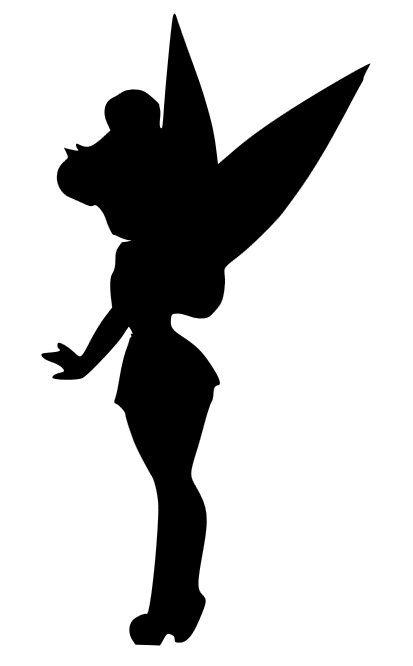 Tinkerbell Peter Pan & Pixie Dust SVG Set by Cre8tiveCardsandMore - ClipArt Best - ClipArt Best Tinkerbell Silhouette, Disney Stencils, Black And White Silhouette, Disney Silhouette, Disney Silhouettes, Fairy Silhouette, Princess Silhouette, Images Disney, Silhouette Stencil