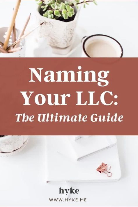 If you're registering an LLC understanding general LLC naming requirements is key. Here's what you need to know about naming an LLC. Llc Names Ideas, Llc Name Ideas, Create Llc, Bookkeeping Training, Start Own Business, Llc Business, Limited Liability Company, Business Checklist, Small Business Plan