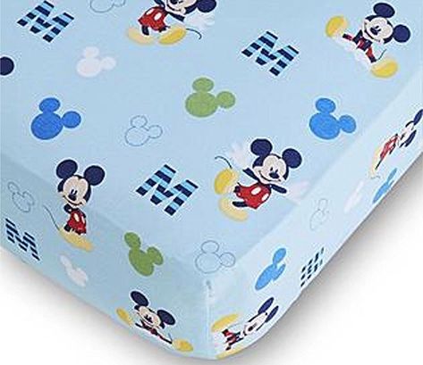 Disney Baby Mickey Mouse Fitted Crib Sheet - Walmart.com - Walmart.com Mickey Mouse Room Ideas, Mickey Room, Disney Baby Nurseries, Mickey Mouse Room, Disney Themed Rooms, Mickey Decorations, Disney Bedding, Minnie Mouse Baby, Disney Babies