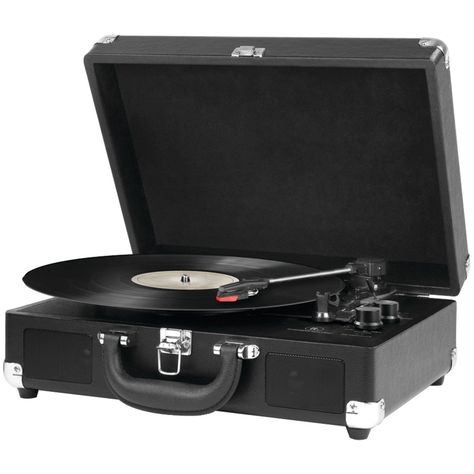 Amazon.com: Victrola Nostalgic 3-Speed Vintage Bluetooth Suitcase Turntable, Black: Home Audio & Theater Crosley Cruiser, Record Player Speakers, Suitcase Record Player, Bluetooth Record Player, Portable Record Player, Turntable Record Player, Bone Collector, Best Suitcases, Quoth The Raven