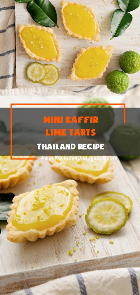 Kaffir Lime Leaves Recipes, Lime Tart Recipe, Thailand Recipes, Lime Trees, Lime Tart, Creative Breakfast, Citrus Recipes, Paleo Recipes Breakfast, Lime Recipes