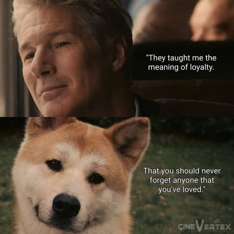 Hachiko Dog, Movie Character Quotes, Dog Snapchats, A Dog's Tale, Dog Movies, Bible Study Topics, Birthday Post Instagram, Romantic Movie Quotes, Happy Pictures