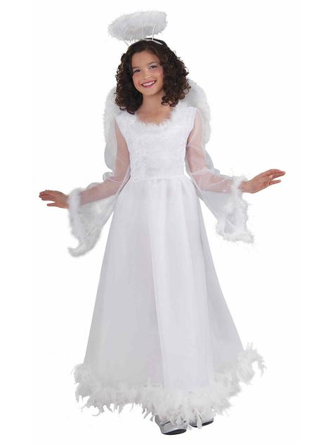 Fluttery Angel Costume | Wholesale Angel Costumes for Girls Angel Costume Dress, Girls Angel Costume, Angel Accessories, Child Dress, Angel Kids, Angel Costume, Discount Banner, Angel Dress, Up Costumes