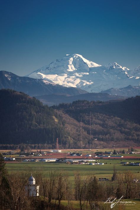 Maple Ridge, Fraser Valley, Mountain Painting, Mountain Paintings, Mount Rainier, Natural Landmarks, Travel